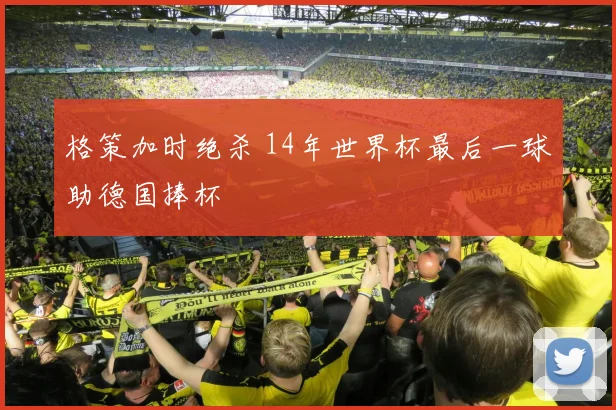 格策加时绝杀 14年世界杯最后一球助德国捧杯